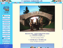 Tablet Screenshot of amis-des-anes.ch